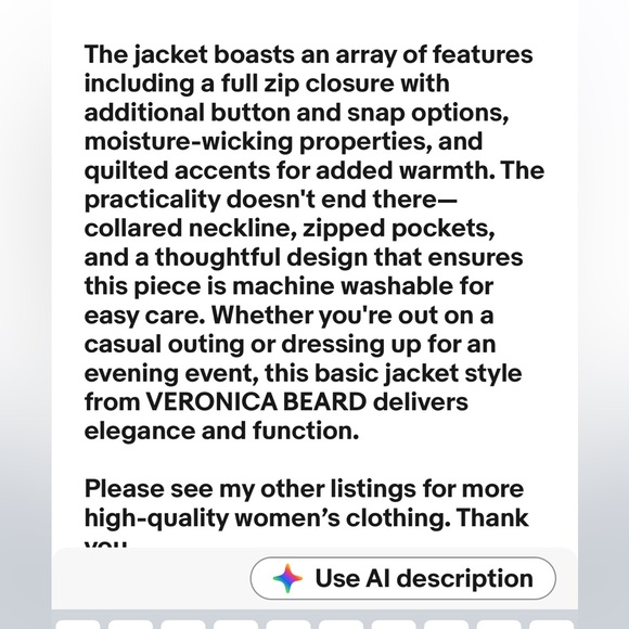 Veronica Beard USA WMN Size 2 Army Green Glade Jacket Camo Funnel Neck EUC - Picture 16 of 16